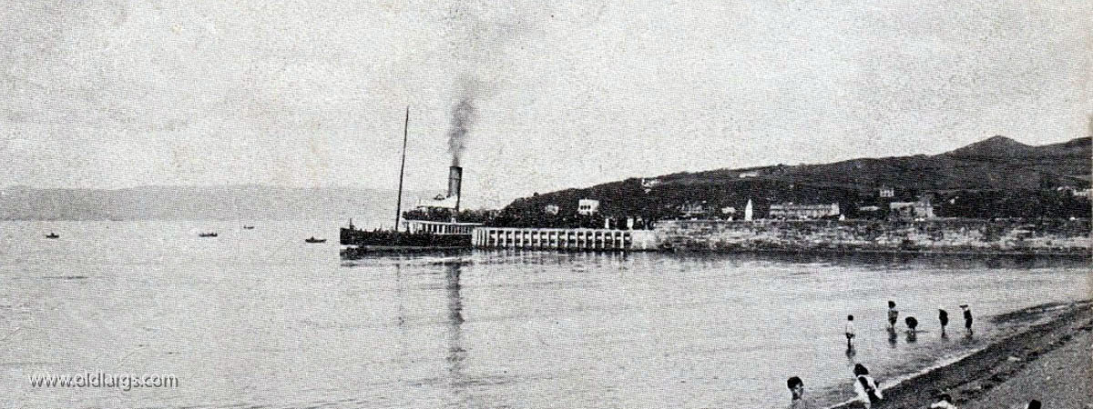 Old steamer at Largs Pier
